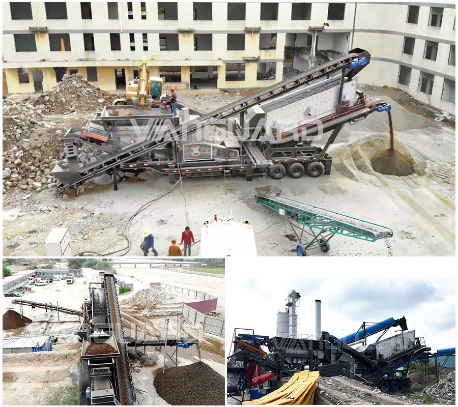 crawler type mobile impact crusher plant, cone crusher for river stone, Vanguard Machinery