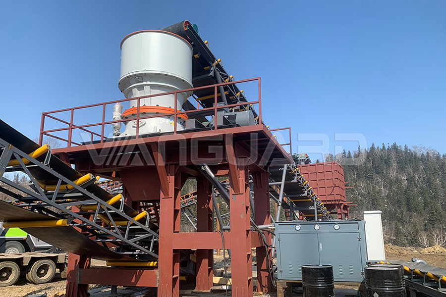  diabase crushing production line, cone crusher, Vanguard Machinery