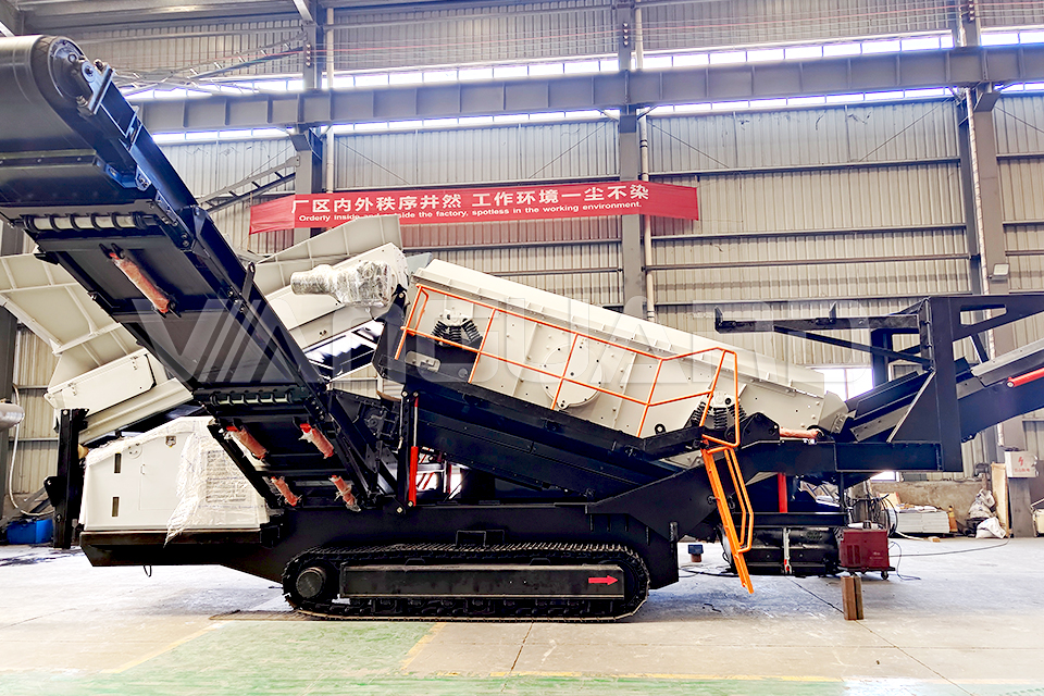 New Product-Crawler Type Mobile Heavy-duty Screening Plant
