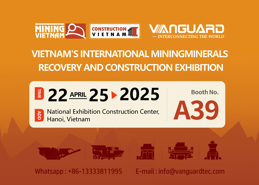 MINING VIETNAM, Vietnam International Mining Exhibition, Vanguard Machinery