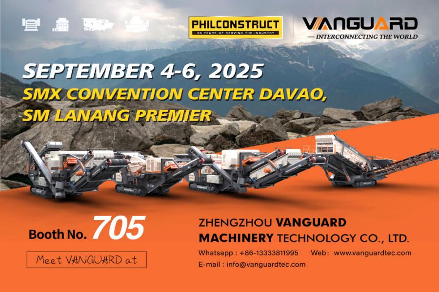 PHILCONSTRUCT 2025, the Philippines construction machinery and mining exhibitions, Vanguard Machinery