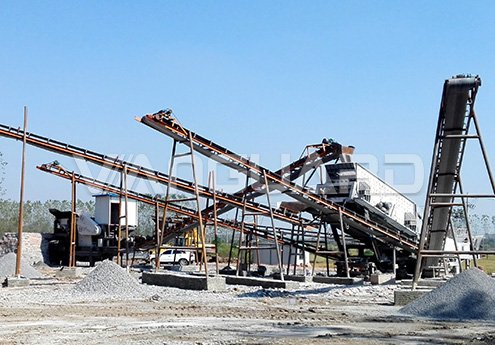 100 T/H Tire Mobile Crushing Plant in Shandong 